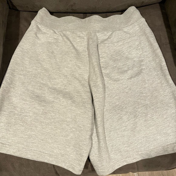 Champion men’s cotton drawstring shorts with side and back pockets Size M Grey - Picture 3 of 3